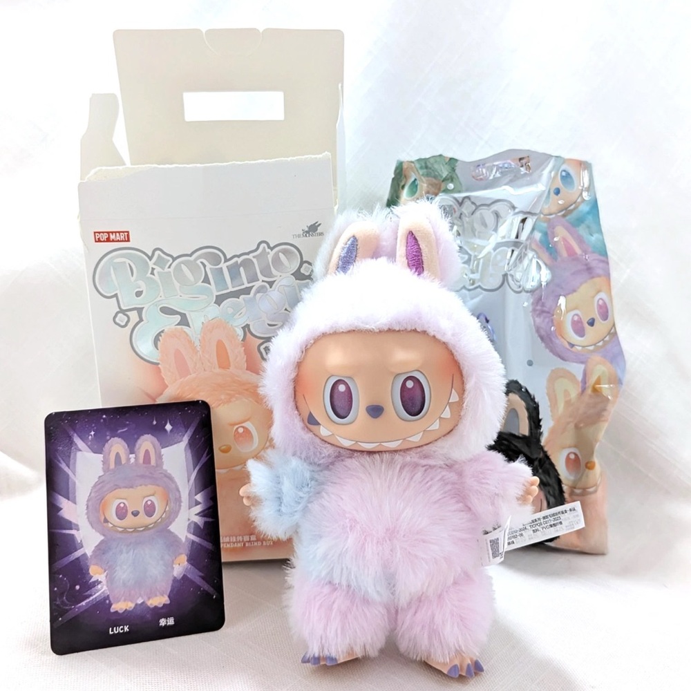 Labubu - Authentic Big Into Energy Luck!